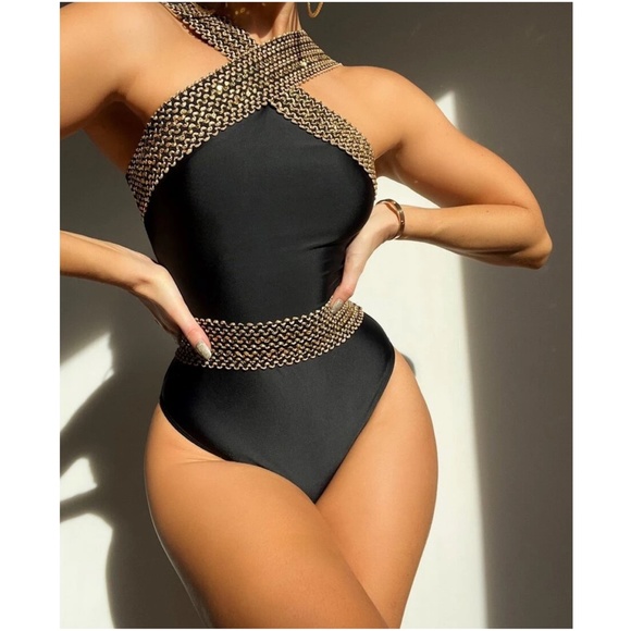 BellanBlue Other - Criss Cross One Piece Monokini Swim Beach